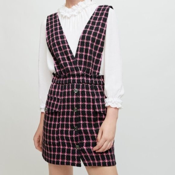 🟥 HOLIDAY SPECIAL 🟥  Maje RITRITE Tweed Mini Dress - Picture 1 of 4